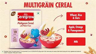 Nestle Ceregrow Multigrain Milk & Fruits Cereal